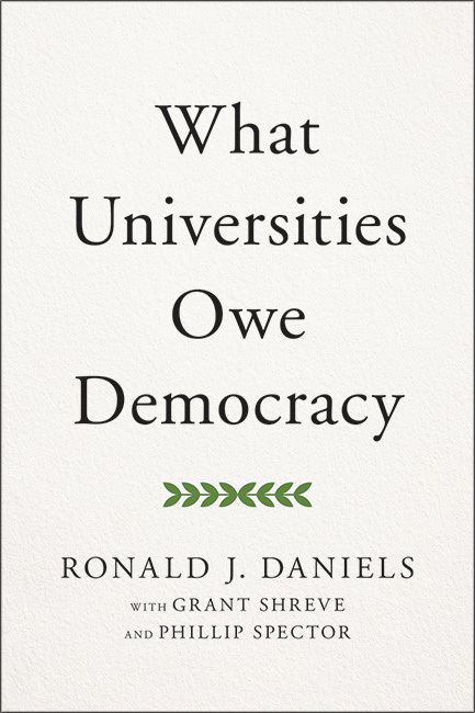 What Universities Owe Democracy